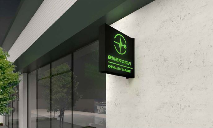 50X50 EXTERNAL SIGN BOX MADE WITH INTERNAL STEEL LOAD-BEARING STRUCTURE