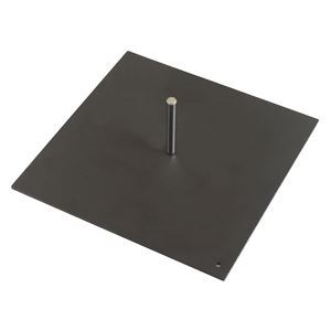 SQUARE-SHAPED PLINTH IRON PLINTH BOTH FOR INTERNAL AND EXTERNAL USE