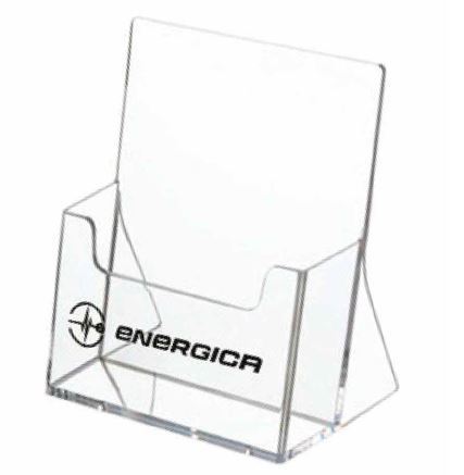 DESK DISPLAY IN TRANSPARENT METHACRYLATE