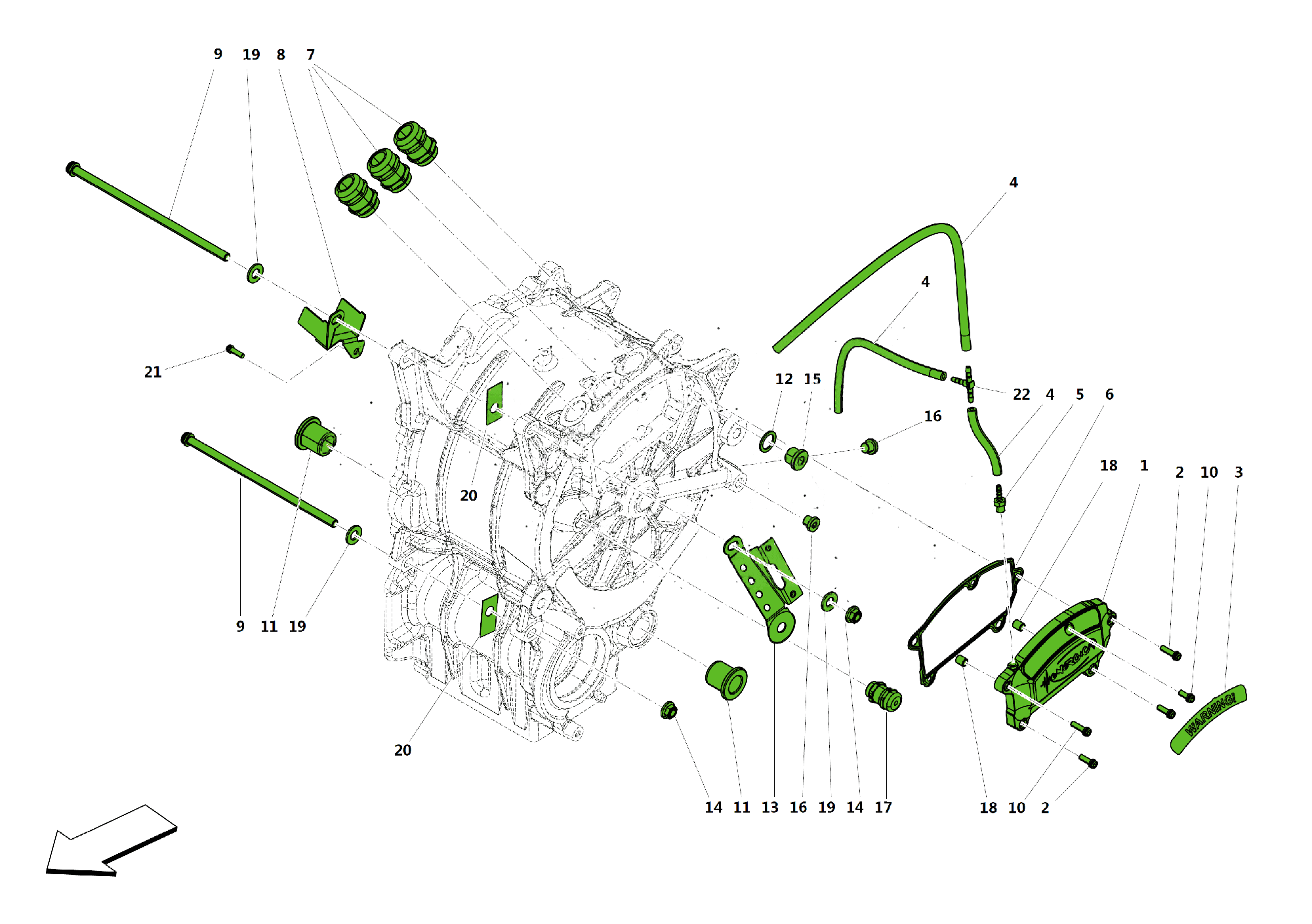 MOTOR COVER AND PLUGS