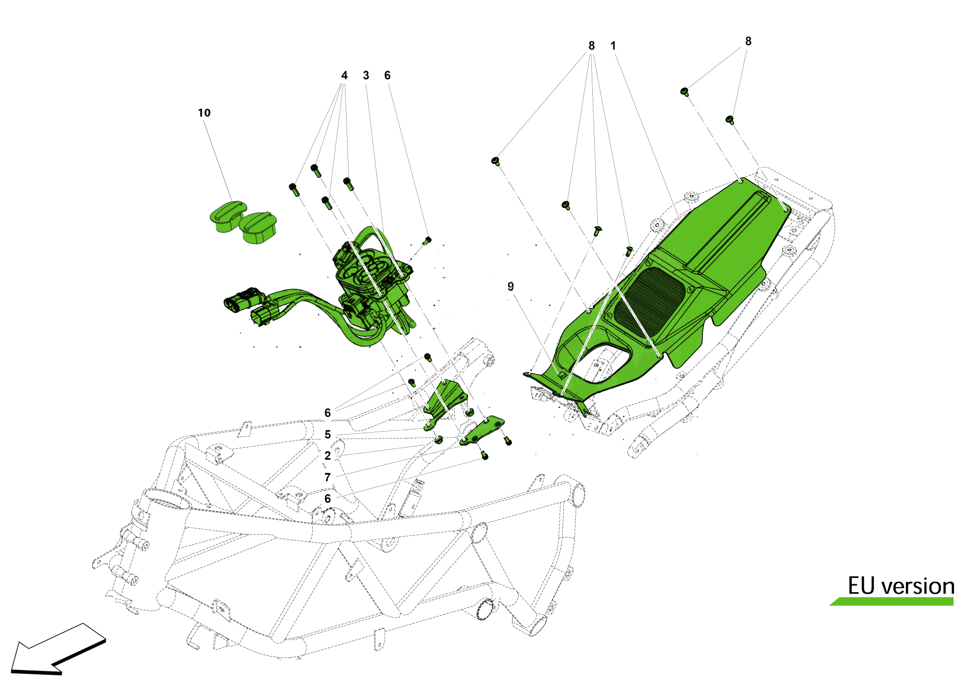 EU CHARGER CONNECTOR AND COVER