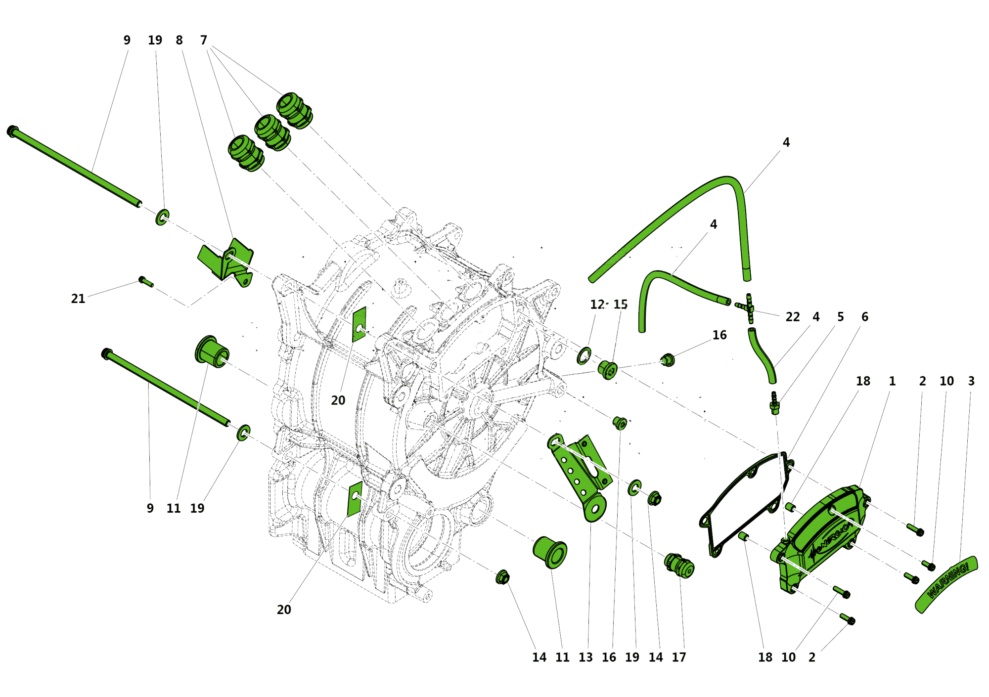 MOTOR COVER AND PLUGS