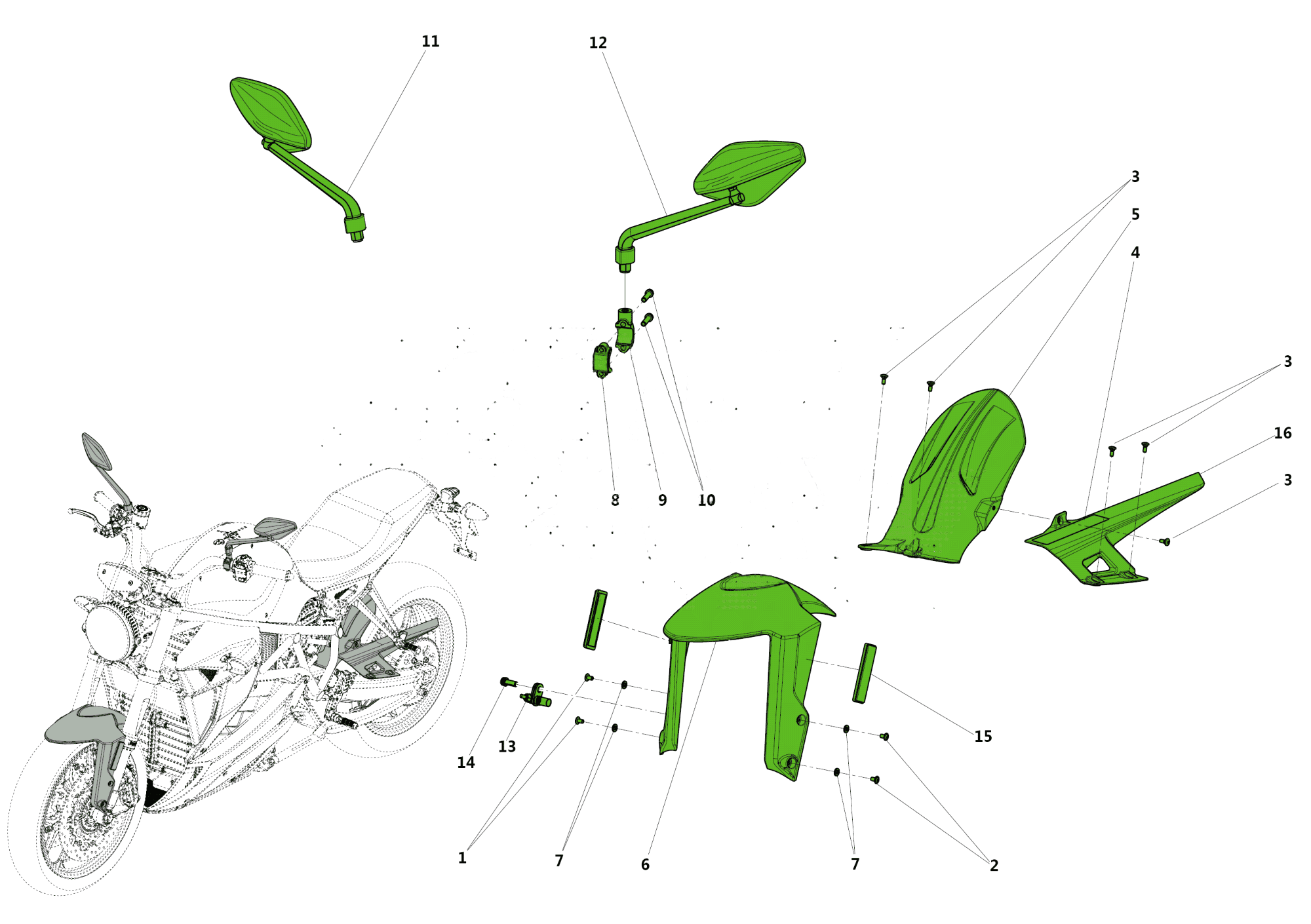MUDGUARDS AND MIRRORS