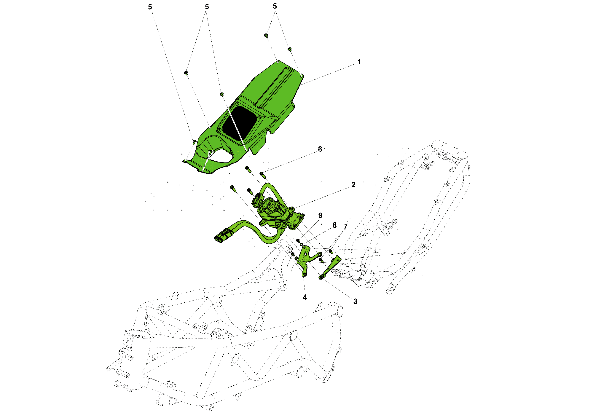USA CHARGER CONNECTOR AND COVER