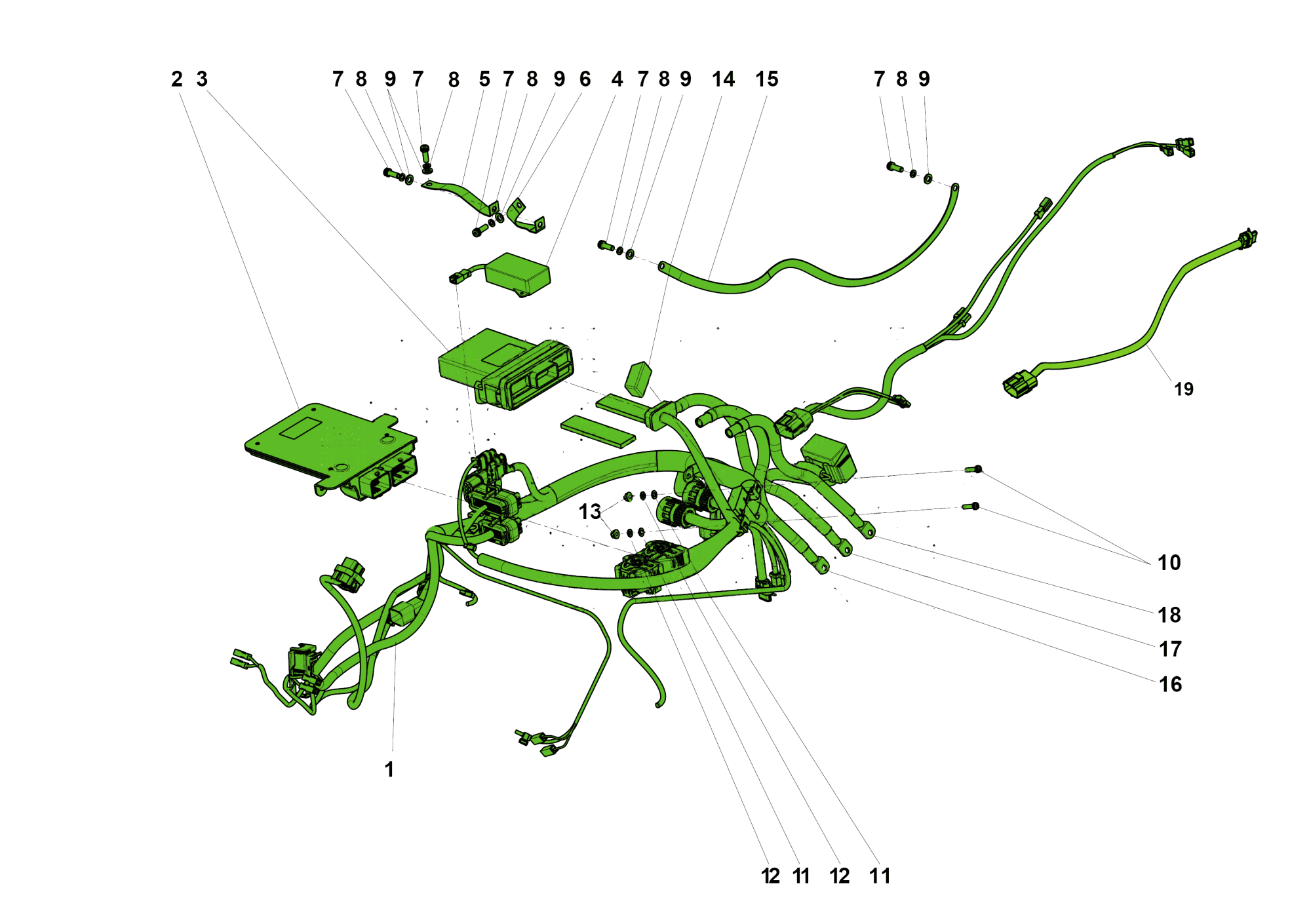 WIRING - CHARGER MANAGER -VCU