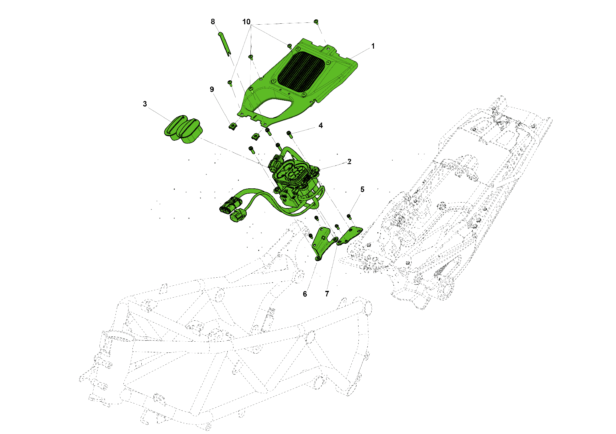 EU CHARGER CONNECTOR AND COVER