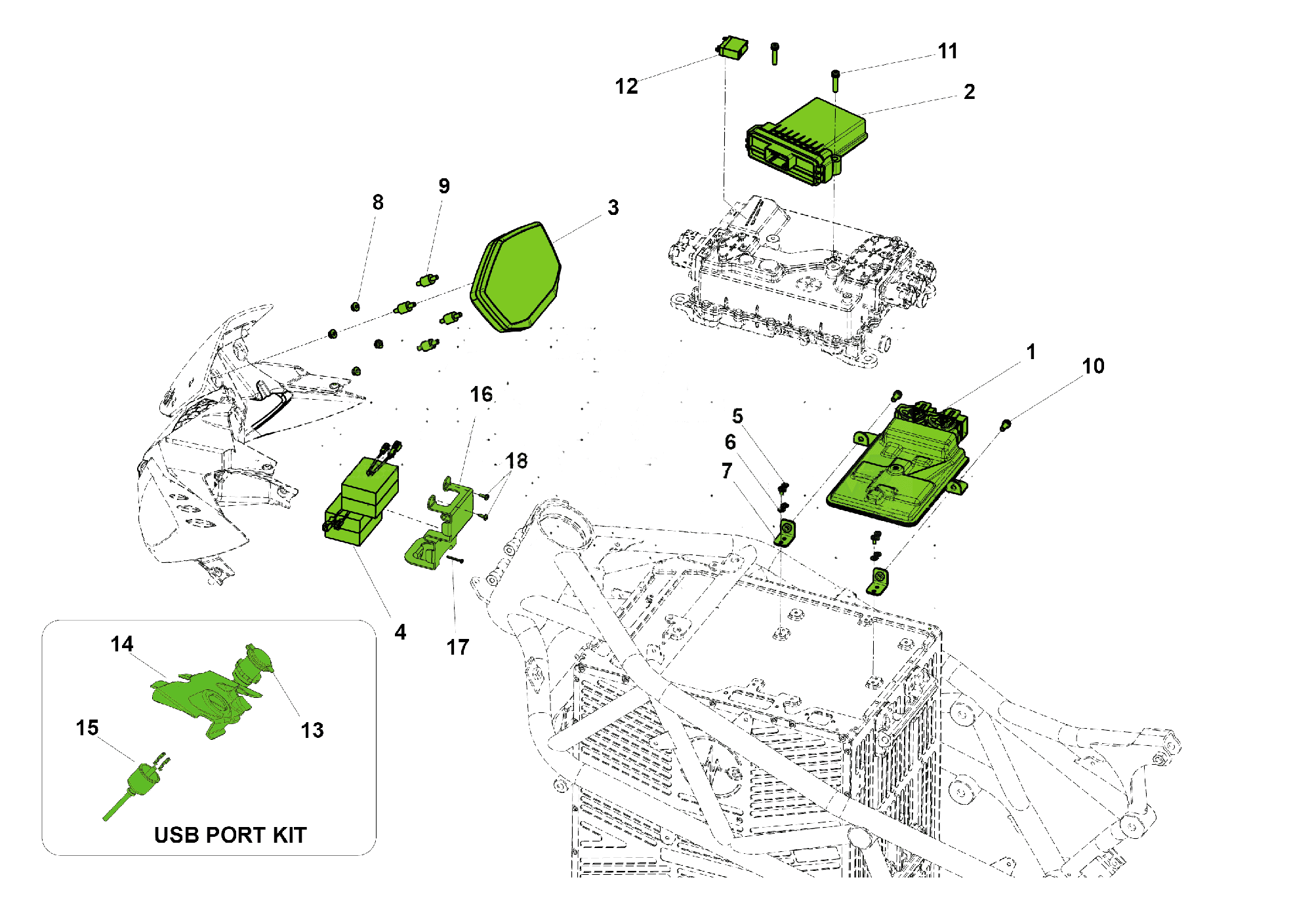 DASHBOARD - CHARGER MANAGER - VCU - HEADLAMP DRIVERS