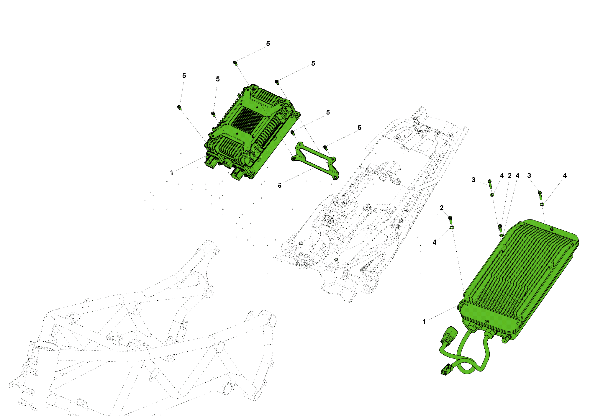 CHAdeMO CHARGER CONNECTOR AND COVER