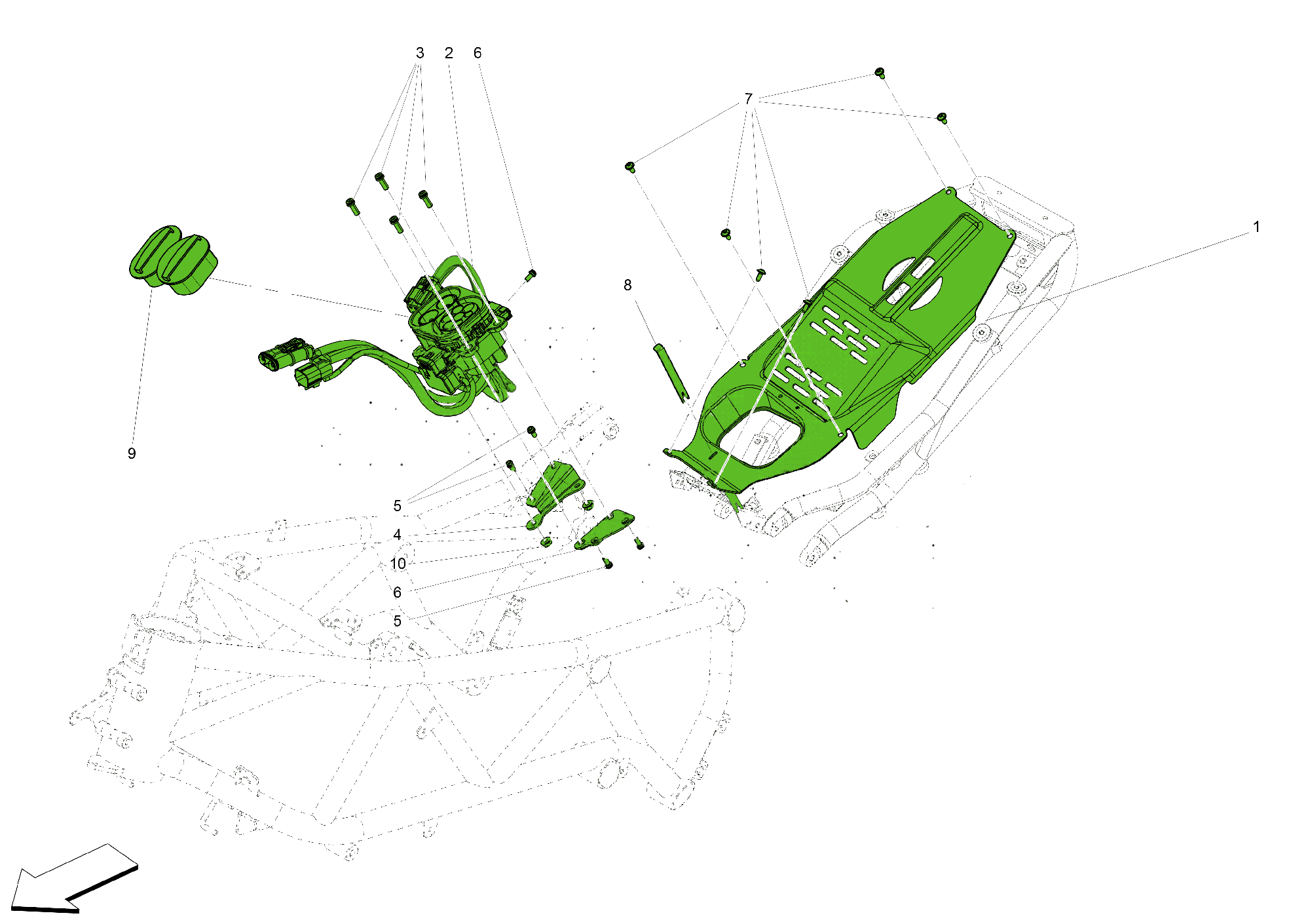 INLET CONNECTOR (CCS-TYPE 1/TYPE 2)