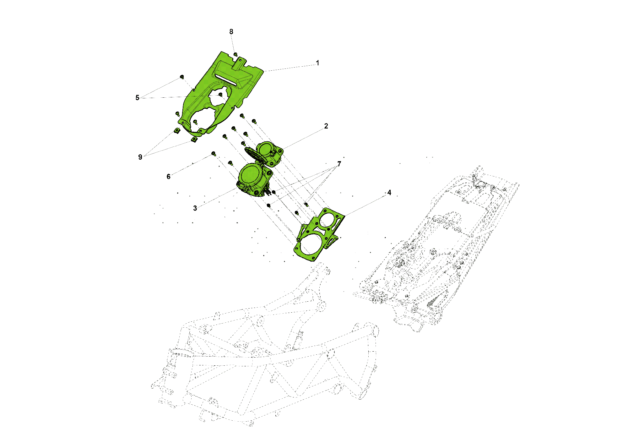 INLET CONNECTOR (CHEdeMO TYPE 1)