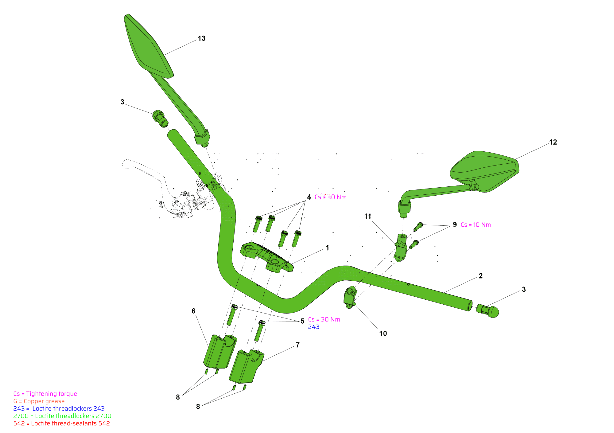 SEAT AND LICENSE PLATE