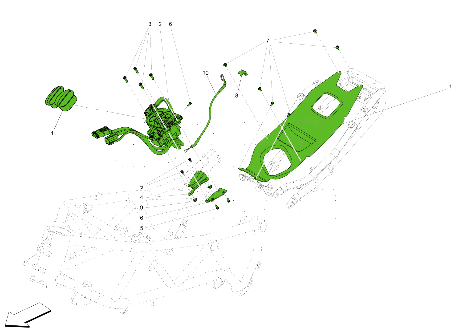 INLET CONNECTOR (CCS-TYPE 1/TYPE 2)